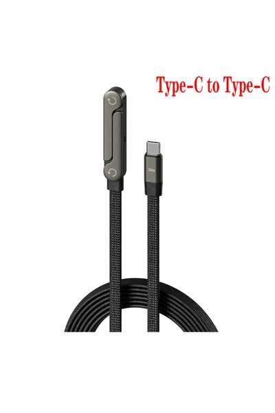 Choice1 1.5m C TO C 240/65w Fast Charging Foldable Bracket Data Cable 2-in-1 ...