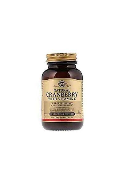 Solgar Cranberry with Vitamin C 60 Capsule