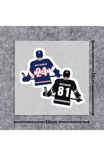 Choice ملصقات مقاومة للماء مقاس 16x16 سم من تصميم شين هولاندر وإيليا روزانوف ...