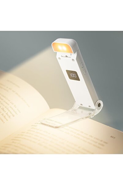 Choice1 White LED Reading Light Type-C Charging Book Light Rechargeable Mini ...