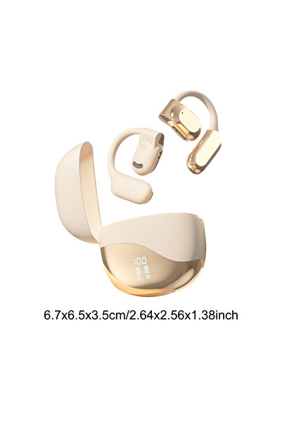 choice2 سماعات أذن ALLOYSEED بيج مزودة بتقنية الذكاء الاصطناعي للترجمة، بلوتو...