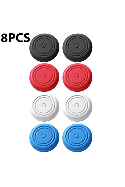 Choice Colorful-8PCS Thumb Grips Caps for Switch 2 Cole Soft Silicone Analog ...