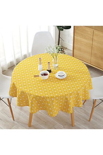 Choice6 04 Diameter 150cm Round Tablecloth Washable Table Cloth Decorative Ta...