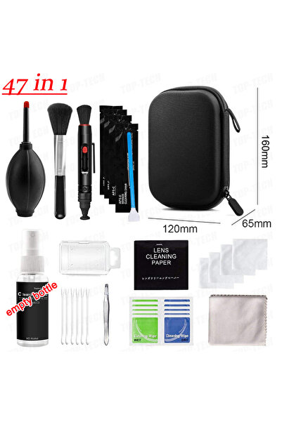 Choice مجموعة تنظيف الكاميرات الرقمية ALLOYSEED 47 في 1 (47/35/24/19/7 قطع) -...