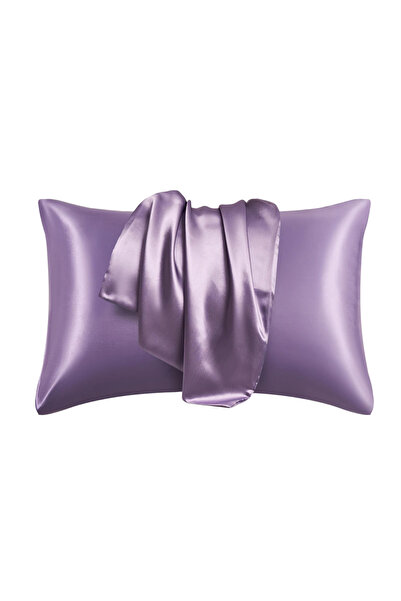 Choice3 51x76cm(20x30in) Taro purple 1/2pcs Satin Silk Pillowcase for Hair an...