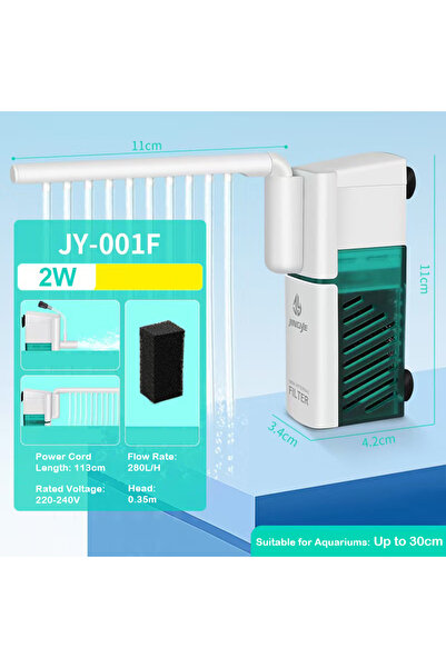 Choice 2w Fish Tank Filter Water Purification Cycle 3 In 1 Turtle Fish Tank O...