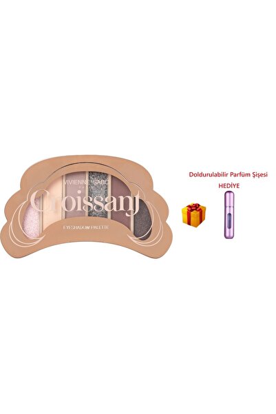 Vivienne Sabo Croissant Far Paleti 03+Doldurulabilir Parfüm Şisesi