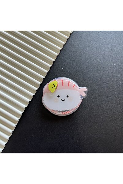 Choice9 حامل هاتف مغناطيسي بتصميم سوشي دوار لطيف على شكل رسوم متحركة كورية، م...