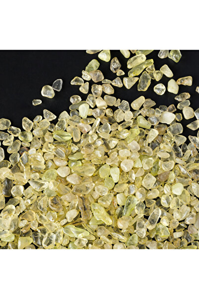 Choice1 100 غرام من حجر السترين الليموني، 100 غرام من حصى كريستال السترين الب...