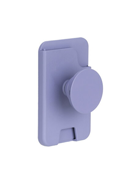 Choice1 حامل حقيبة مغناطيسي من INEYES بلون الوستارية، مناسب محفظة MagSafe، مح...