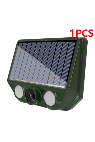 choice2 جهاز واحد طارد للحيوانات يعمل بالطاقة الشمسية، يعمل بالموجات فوق الصو...