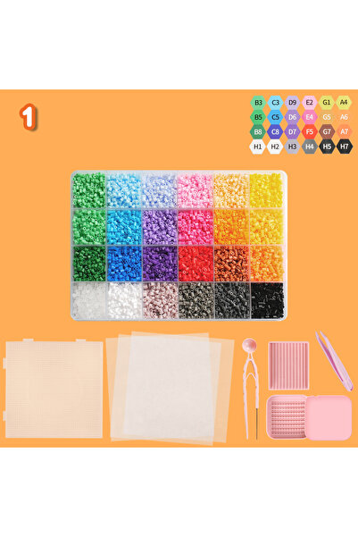 Choice3 P-1005 24 Colors 12000pcs Perler Beads Set Making Kit 2.6mm Hama Bead...