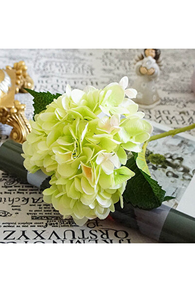 Choice 1pc green Artificial Flowers 1 Bundle Silk Hydrangea Wedding Decorativ...