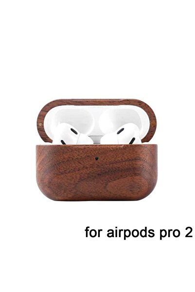 Choice3 B ‌Wooden for AirPods Pro 2/ 4 Earphone Holder Case Vintage Scratch D...
