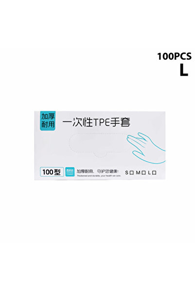 Choice6 100 large 50/100Pcs Disposable Latex Free Gloves Disposable Transpare...