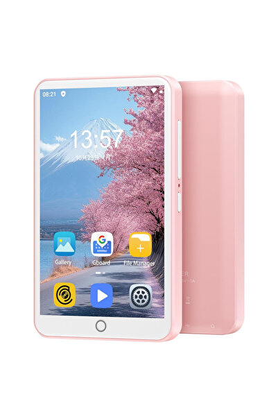 Choice مشغل MP3 وردي اللون بسعة 80 جيجابايت (16 جيجابايت + 64 جيجابايت) يعمل ...