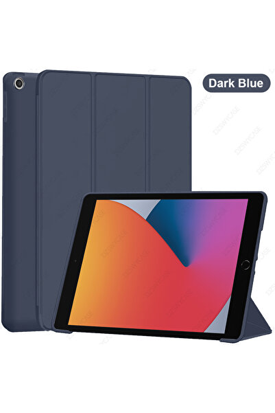 Choice جراب أزرق داكن لجهاز iPad من الجيل التاسع/الثامن/السابع مقاس 10.2 بوصة...