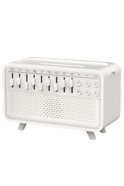 Choice مكبر صوت LED للضوضاء البيضاء مع 8 أصوات طبيعية، مكبر صوت بلوتوث محمول ...