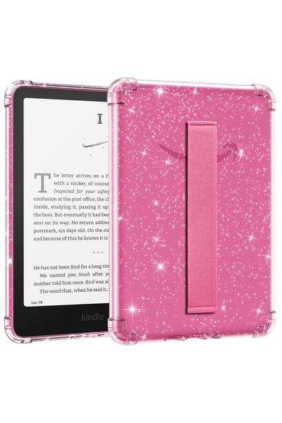 Choice1 جراب وردي اللون مزود بحزام يد لجهاز كيندل بيبروايت 7 بوصة من الجيل ال...