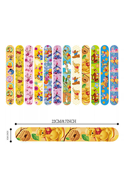 choice2 مجموعة هاسبرو من 12 قطعة من أساور ويني ذا بوه القابلة للضغط - لعبة بي...