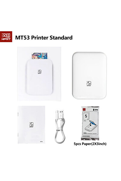 Choice MT53 Standard Mini Portable Photo Printer Pket Size Wireless Compatibl...