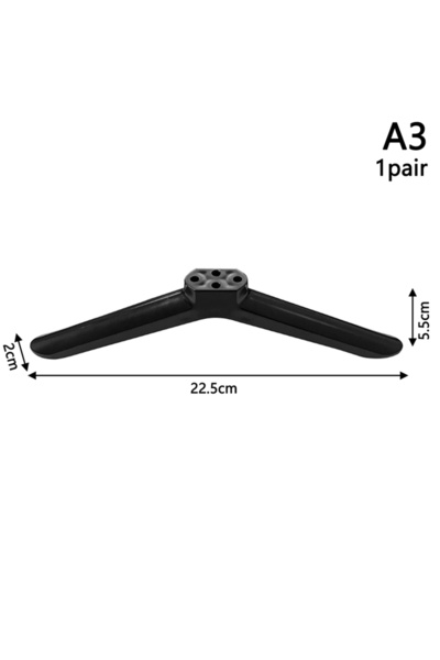 choice2 A3 1Pair Universal Pedestal Foot Replacement Mount Leg Plastic Legs F...