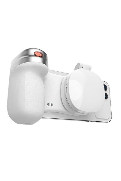 Choice حامل هاتف ذكي محمول باليد بتقنية بلوتوث مع إضاءة تعبئة، مقبض مغناطيسي ...