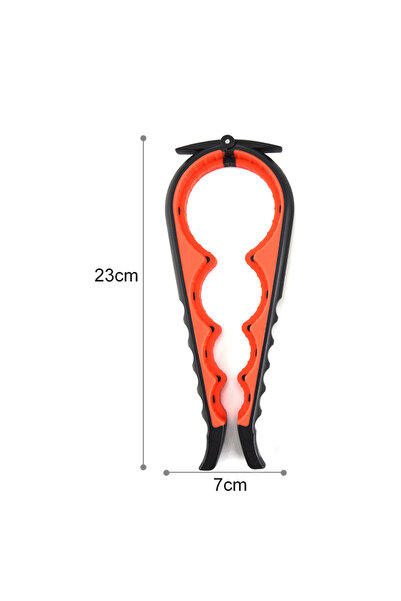 Choice فتاحة زجاجات متعددة الاستخدامات 4 في 1 باللونين الأسود والأحمر، عملية ...