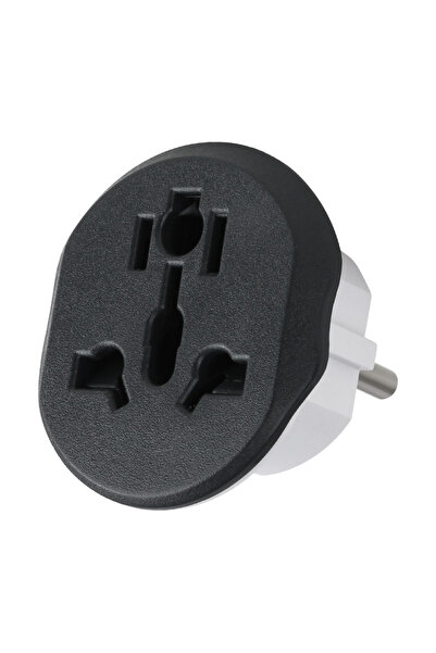 Choice BROWN Travel Adapter,Power Converter 2P,3P Sket ,Korea EU Plug to Univ...