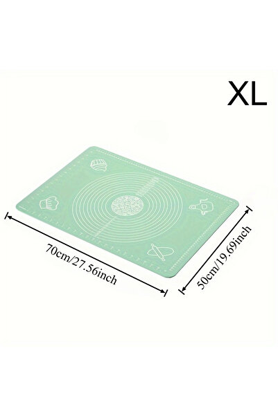 Choice1 Green-XL-1pc Extra Thick Silicone Baking Mat Is Perfect for Dough, Pi...