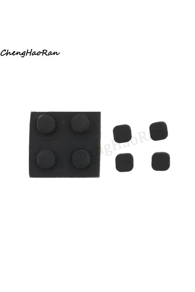Choice Dark Gray 1 Set Plugs For New 3DS XL/LL Cole Front and Rear Screws on ...