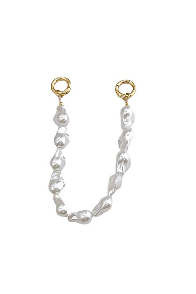 Choice A 1Pc Luxury Korean Mobile Phone Stone XYun Shaped Pearl Portable Brac...