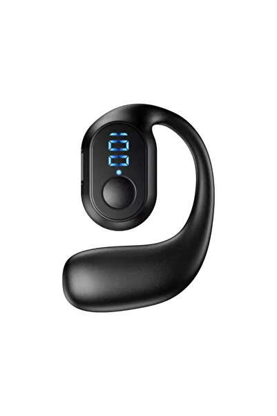 Choice1 سماعة أذن بلوتوث لاسلكية TWS KY2 Pro سوداء ، أحادية الأذن، تُعلق على ...