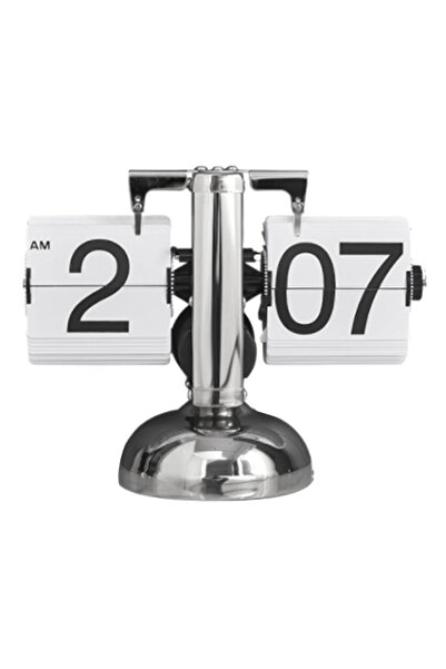 Choice WHITE Clk Digital Down Clk Retro Minimalist Single Foot Mechanical Aut...