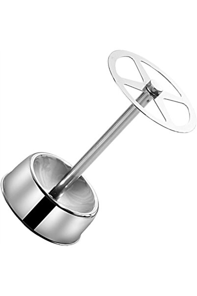 Choice حامل فرشاة أسنان من الفولاذ المقاوم للصدأ الفضي، منظم فرش مكياج بستة ف...