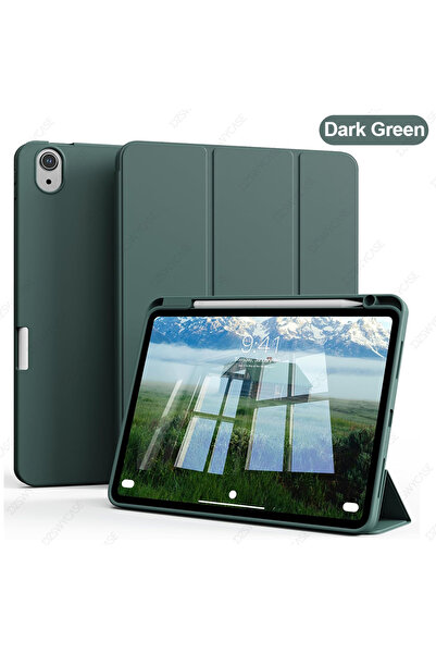 Choice1 Dark Green Case for iPad Air 11-Inch M3/M2 (2025/2024), iPad Air 5/4 ...