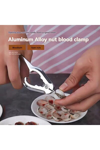 Choice أداة متعددة الوظائف لفتح المحار، موفرة للجهد، مصنوعة من المعدن، مزودة ...