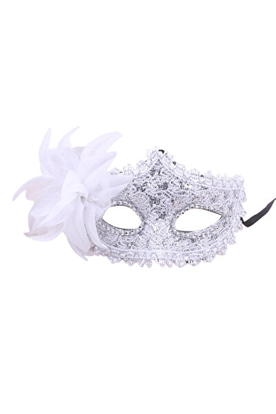 Choice White Rhinestone Masquerade Mask Shiny Mask Party Photography Prop for...