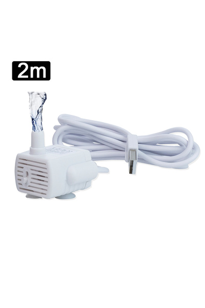 Choice White- Water Pump USB Water Pump For Multiple Styles Pet Cat Water Fou...