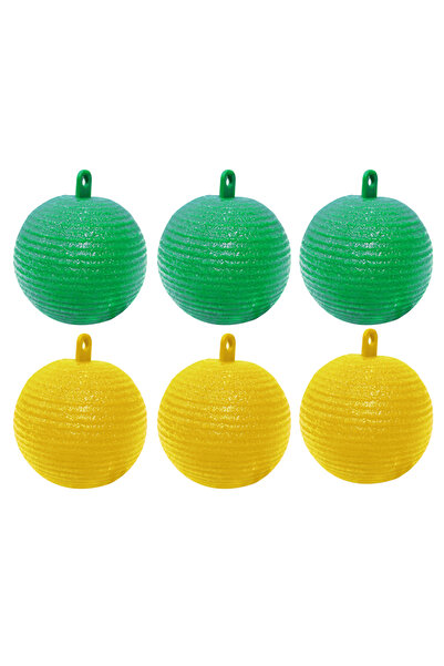 Choice4 6 قطع من مصائد ذباب الفاكهة الكروية المعلقة مقاس 8 سم، صائدة الحشرات ...