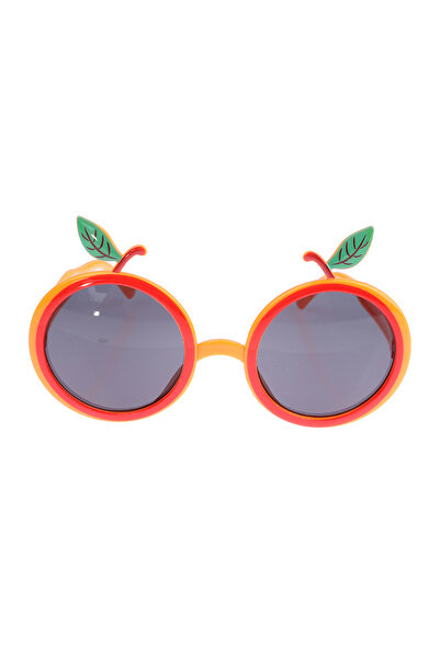 Choice نظارة شمسية برتقالية اللون بتصميم فلامنجو، قطعة واحدة، إكسسوار مميز لح...