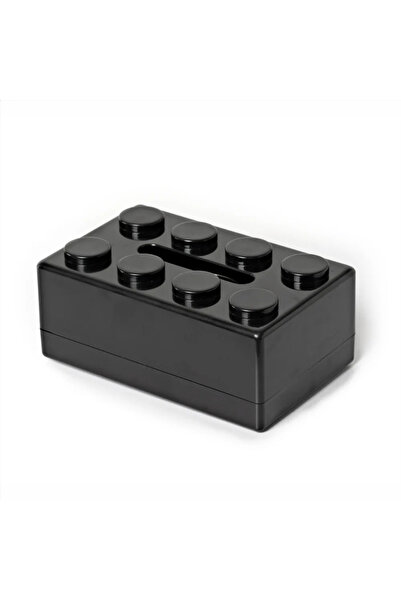 Choice5 Black Building Blks Tissue Box Creative Punch-free Wall-mounted Tissu...