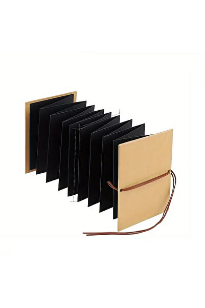 Choice إطار صور أسود - طقم واحد، مجموعة ألبوم قصاصات قابل للطي والتمدد، دفتر ...