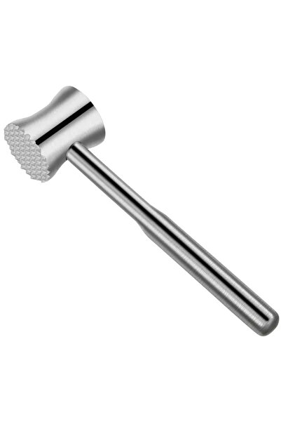 Choice1 مطرقة تليين اللحوم مصنوعة من الفولاذ المقاوم للصدأ 304، مصممة بدقة عل...