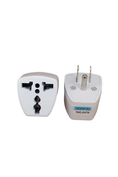 Choice1 2PCS US Plug US Plug 2pcs/1pc Universal EU UK AU to US USA 3-Pins USA...