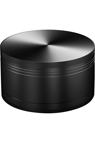choice2 Black Zinc Alloy 4“ Metal Grinder 100MM for Smoke Grass 4 Layer Tobac...