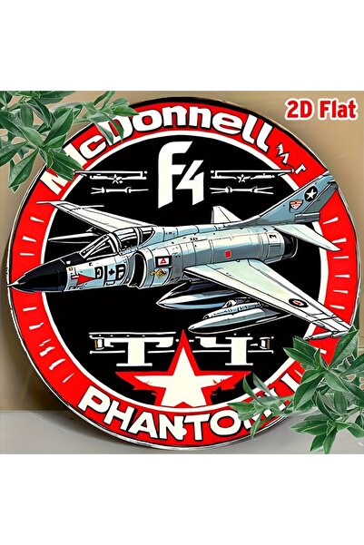 Choice Round 20X20CM 2D Flat, 1pc Vintage Military Aircraft Aluminum Sign - F...