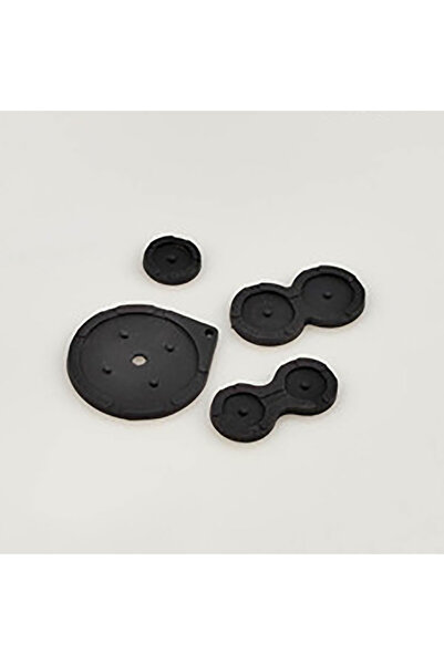 Choice9 black For GBA SP Butt Contact Pads Silicon Hing & Screws Cover Butt F...