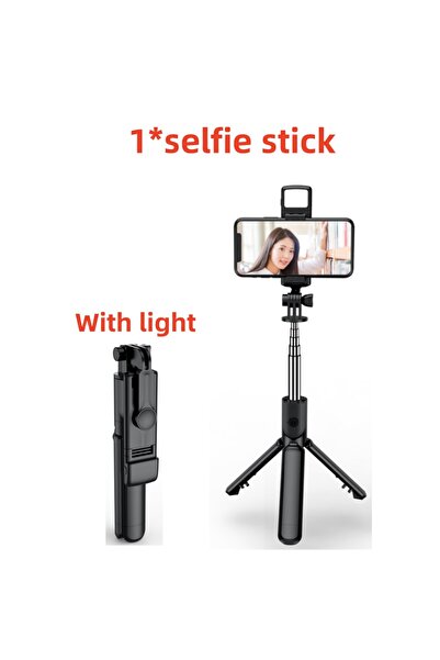 Choice1 No bag Selfie Stick Tripod with Detachable Bluetooth Remote, 360° Rot...