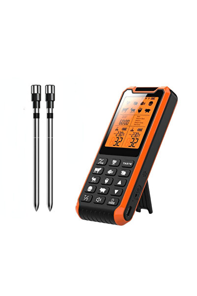 Choice مقياس حرارة للحوم بنكهة البرتقال، يقيس بدقة درجة حرارة اللحوم المشوية،...